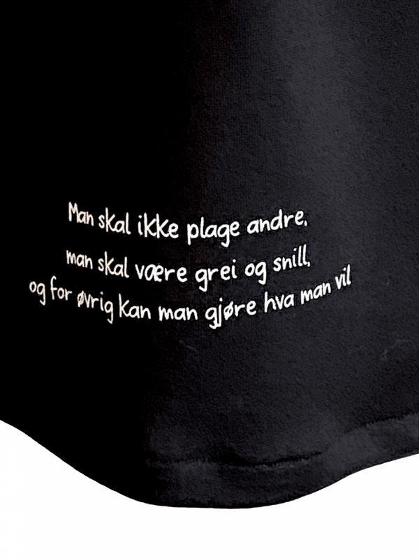 Grei og snill- jerseyskjørt- VALGFRI FARGE
