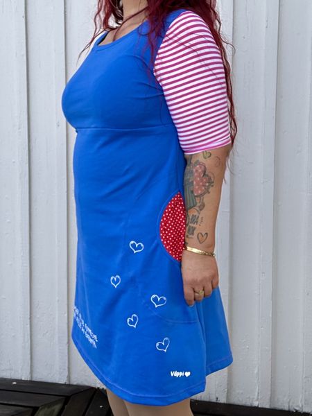 Hverdager❤️ jerseykjole_cobolt/rosa/rød